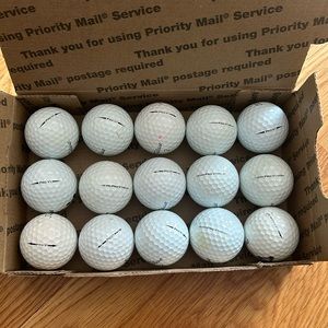 15 Titleist ProV1 golf balls